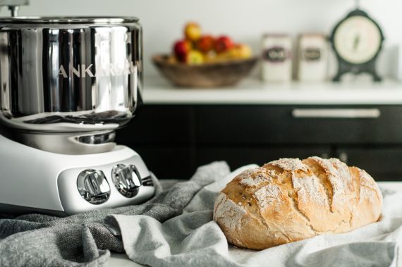 Recept na chléb s robotem Ankarsrum