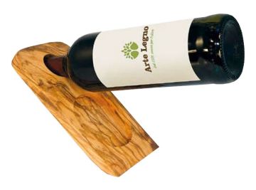 Arte Legno - designový stojan na víno 22x11x1,5 cm (LEO66)
