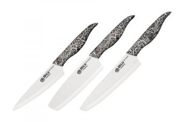 Samura INCA Set 3 keramických nožů (SIN-0220W) bílý