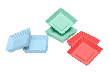 Lurch - Flexiform - silikonová sada 6ks mini koláček hranatý (00083015)