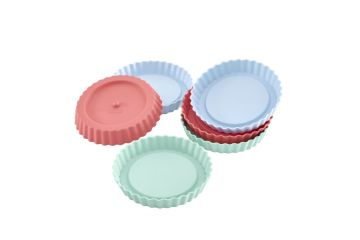 Lurch - Flexiform - silikonová sada 6ks mini koláček kulatý (00083016)