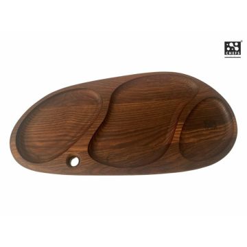 Chefs Soul BIZET Dubový servírovací tác 53x25cm