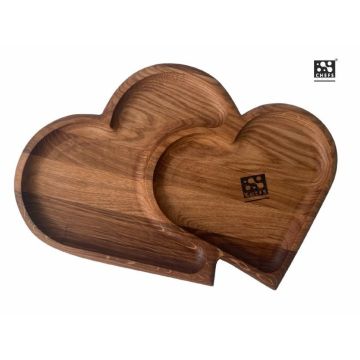 Chefs Soul PULSATE Dubový servírovací tác 37x27cm