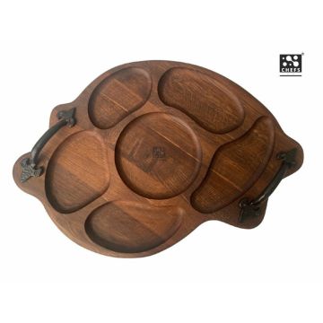 Chefs Soul SHRUTEE Dubový servírovací tác 62X42cm