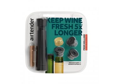 Airtender - vakuovací set vína