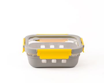 PIKA - skleněný jídelní box 640 ml s víkem