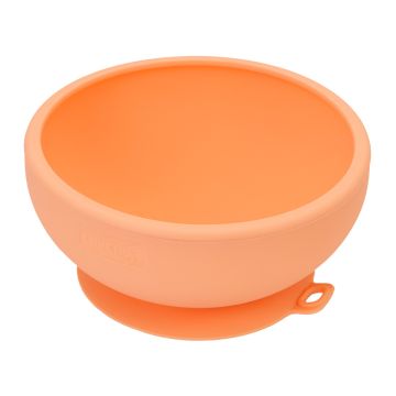 Lurch - dětská silikonová miska apricot