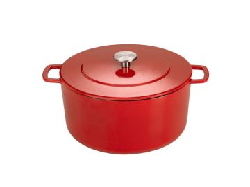 Combekk - Litina - holandská trouba 32 cm červená/red (190132RD)